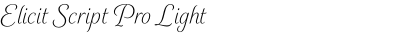 Elicit Script Pro Light